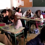 Presentació d’”Orgull de Baix” als alumnes de 3er de ESO de l’IES Olorda de Sant Feliu de Llobregat